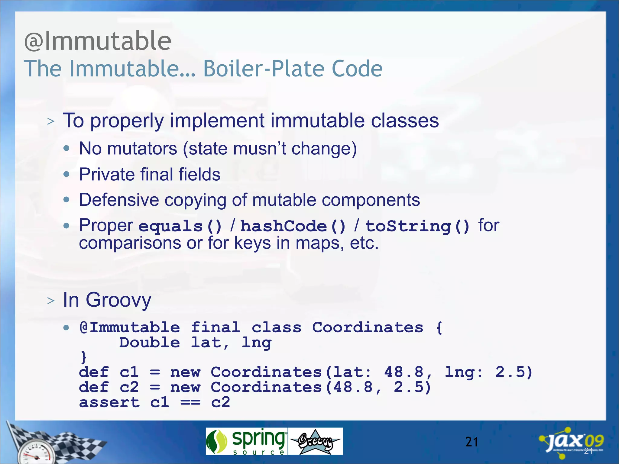 Whats New In Groovy 1.6?