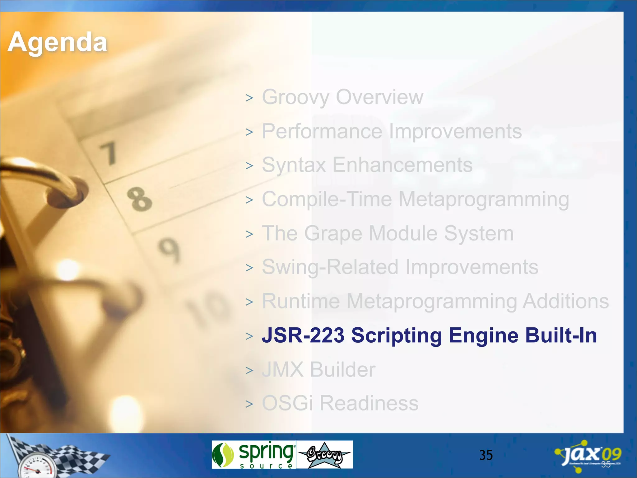 Whats New In Groovy 1.6?