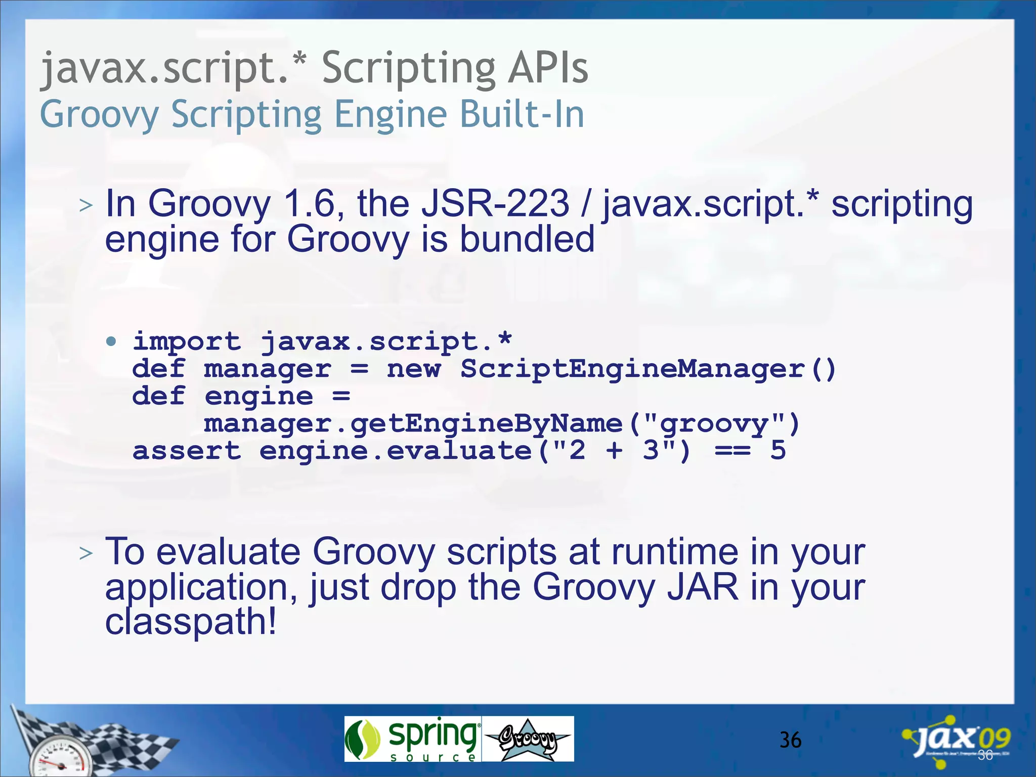 Whats New In Groovy 1.6?