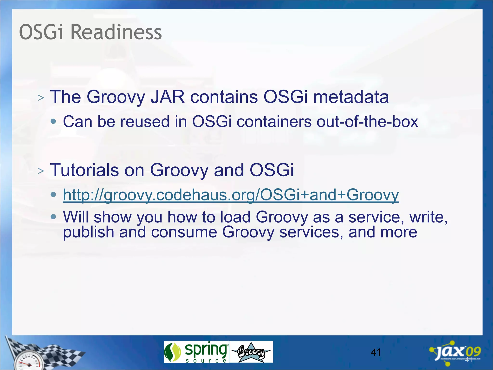 Whats New In Groovy 1.6?