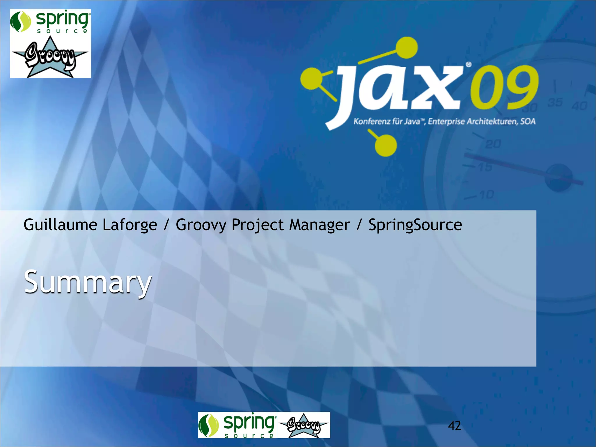 Whats New In Groovy 1.6?