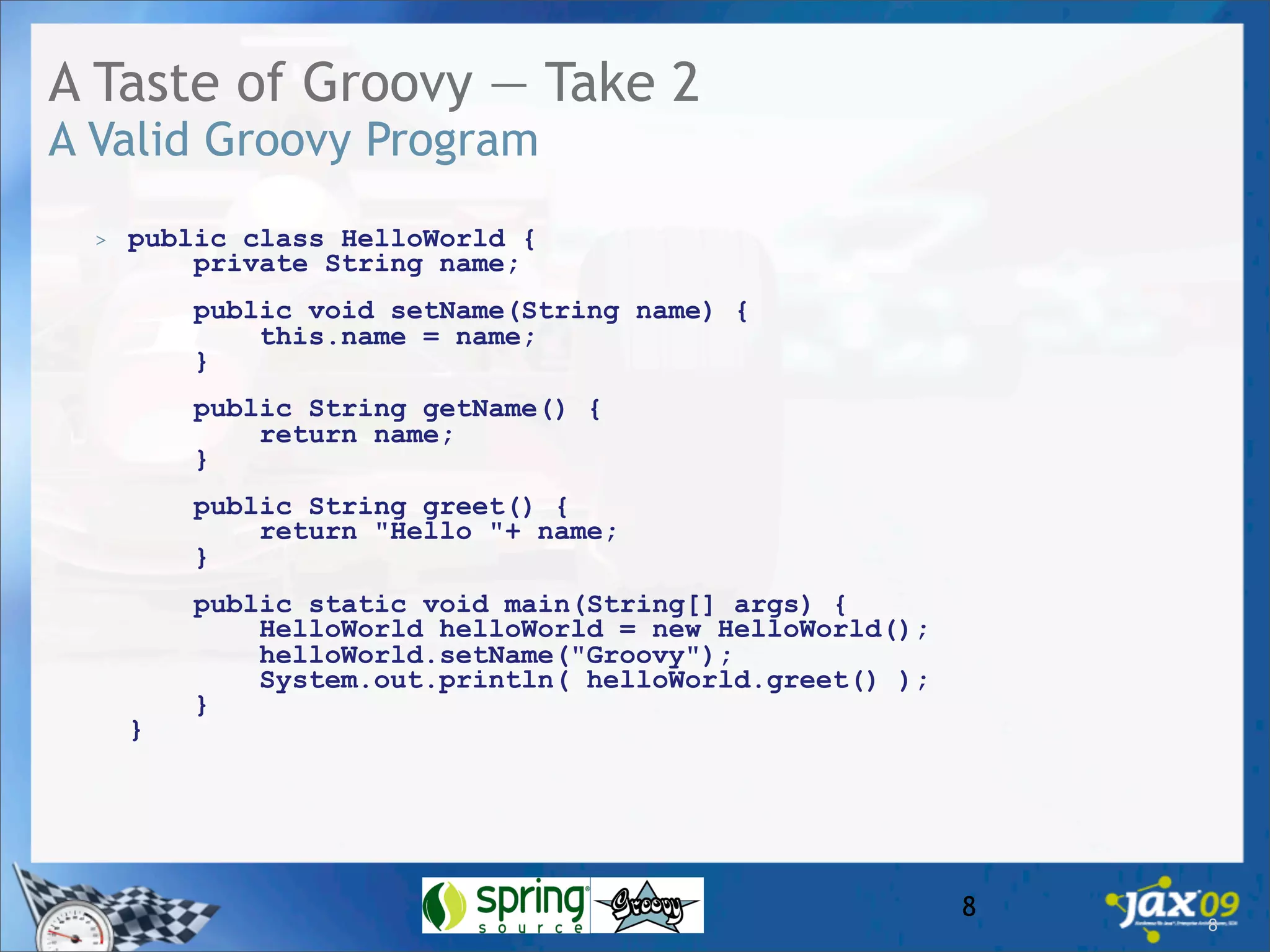 Whats New In Groovy 1.6?