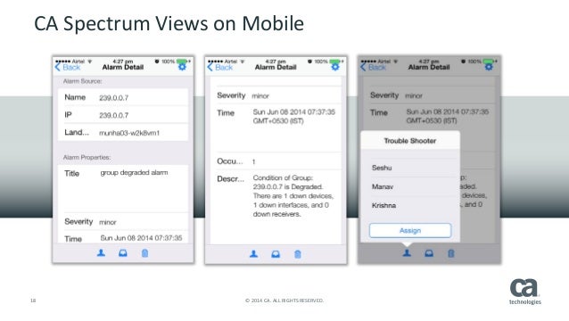 CA Spectrum 9.4.1 Features and Enhancements