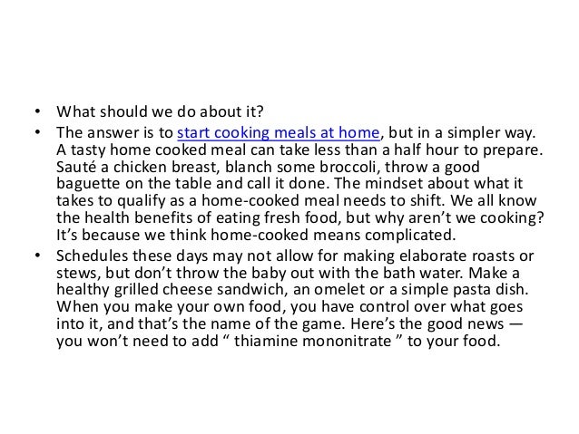 Whats Your List Comfort Foods