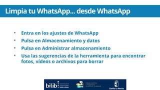 WhatsApp. Maneja de forma avanzada la aplicación de mensajería instantánea.BILIB.pdf