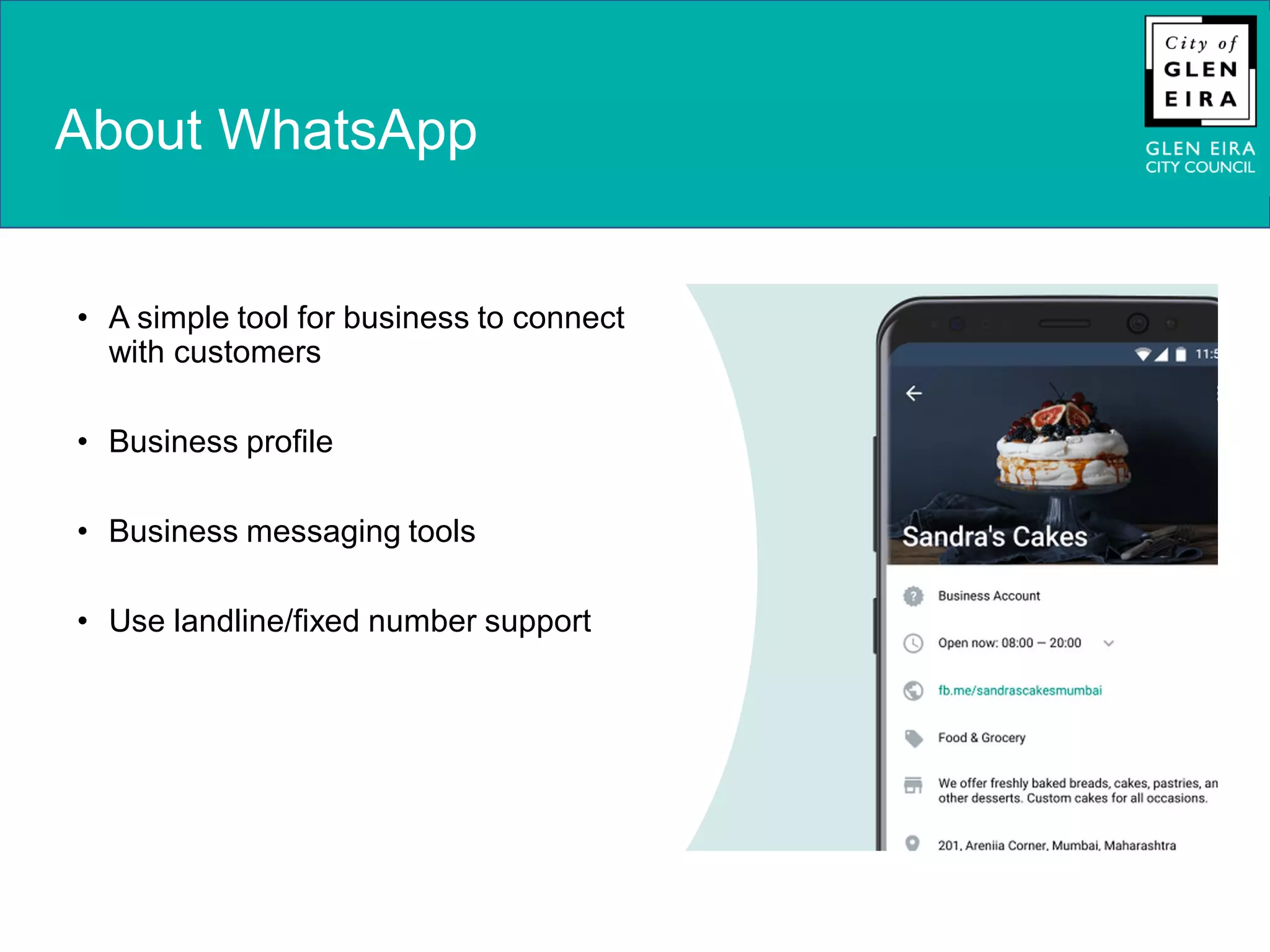 Whatsap for Business management | PPT