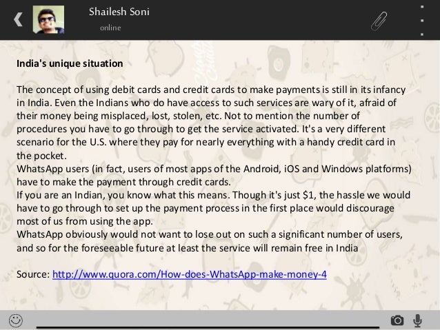 what is whatsapp business model what is whatsapp business model