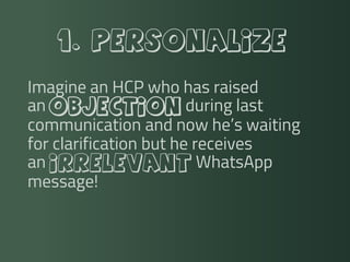 3 Advices For Using WhatsApp In HCP Communication