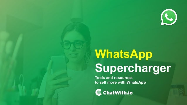 Email is
dead
for
B2C
WhatsApp is an
underutilized channel
Online
sales
Tools for SMEs selling
with WhatsApp
OLD CRM
“Email”
Agile
Real time
Slow
WhatsApp
Supercharger
Tools and resources
to sell more with WhatsApp
 