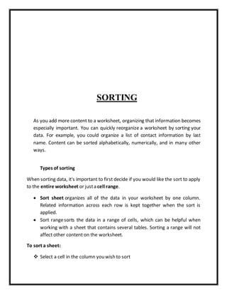Sorting Report Form Whatsapp survery report | DOCX