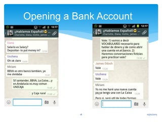 Opening a Bank Account
03/02/201518
 