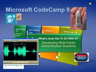 Microsoft CodeCamp 9  