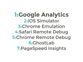 Google Analytics 
Reporting 
 