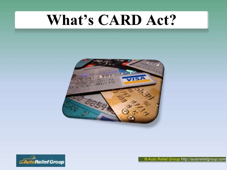 What Is Card Act