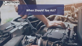 When Should You Act?
 