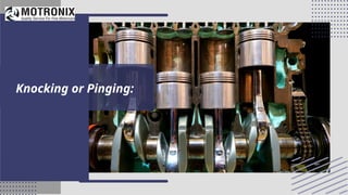 Knocking or Pinging:
 