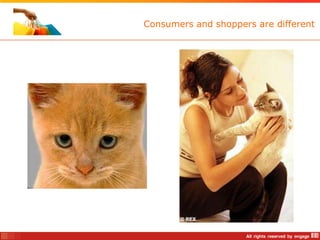 Consumers and shoppers are different
 