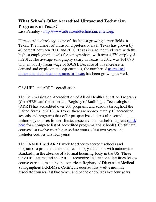 what-schools-in-texas-offer-accredited-ultrasound-technician-programs