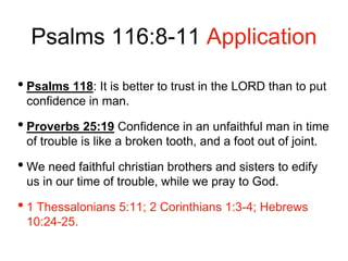 Proverbs 116 What shall we offer God? Pt. 2 | PPTX