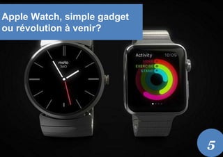 Apple Watch, simple gadget
ou révolution à venir?
5
 