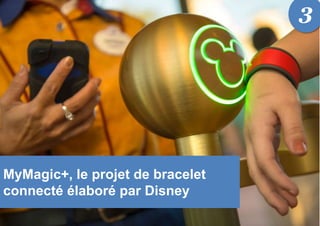 MyMagic+, le projet de bracelet
connecté élaboré par Disney
3
 