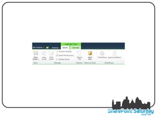 CALENDAR - EVENT TOOLBAR
 
