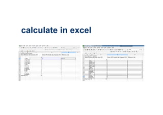 calculate in excel
 
