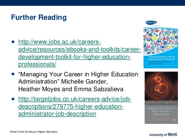 whats it like working in higher education professional services late working in higher education