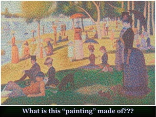 What is this “painting” made of???
 