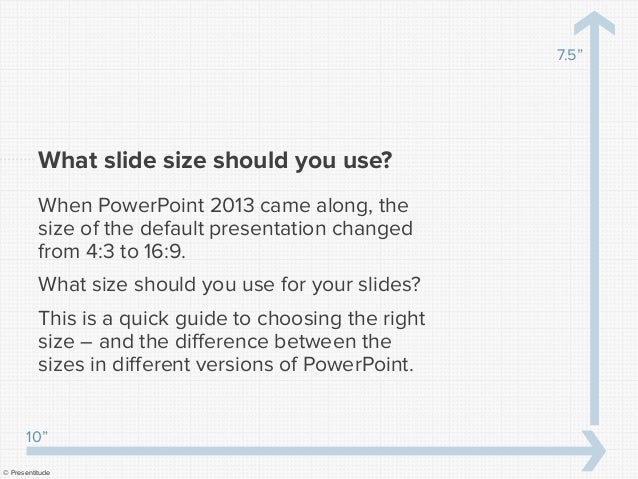 powerpoint dimensions
