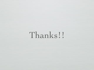 Thanks!! 
