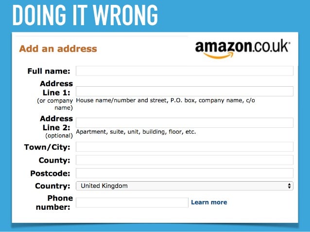 Whats my address Whats my address