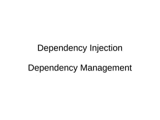 Security from unwanted classes
 