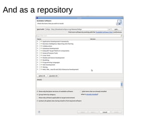 And as a repository 