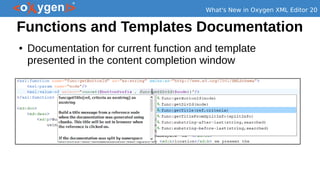 Exploring the new features in Oxygen XML Editor 20 - Development | PDF