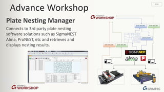 GRAITEC Advance Workshop : Steel fabrication production management ...