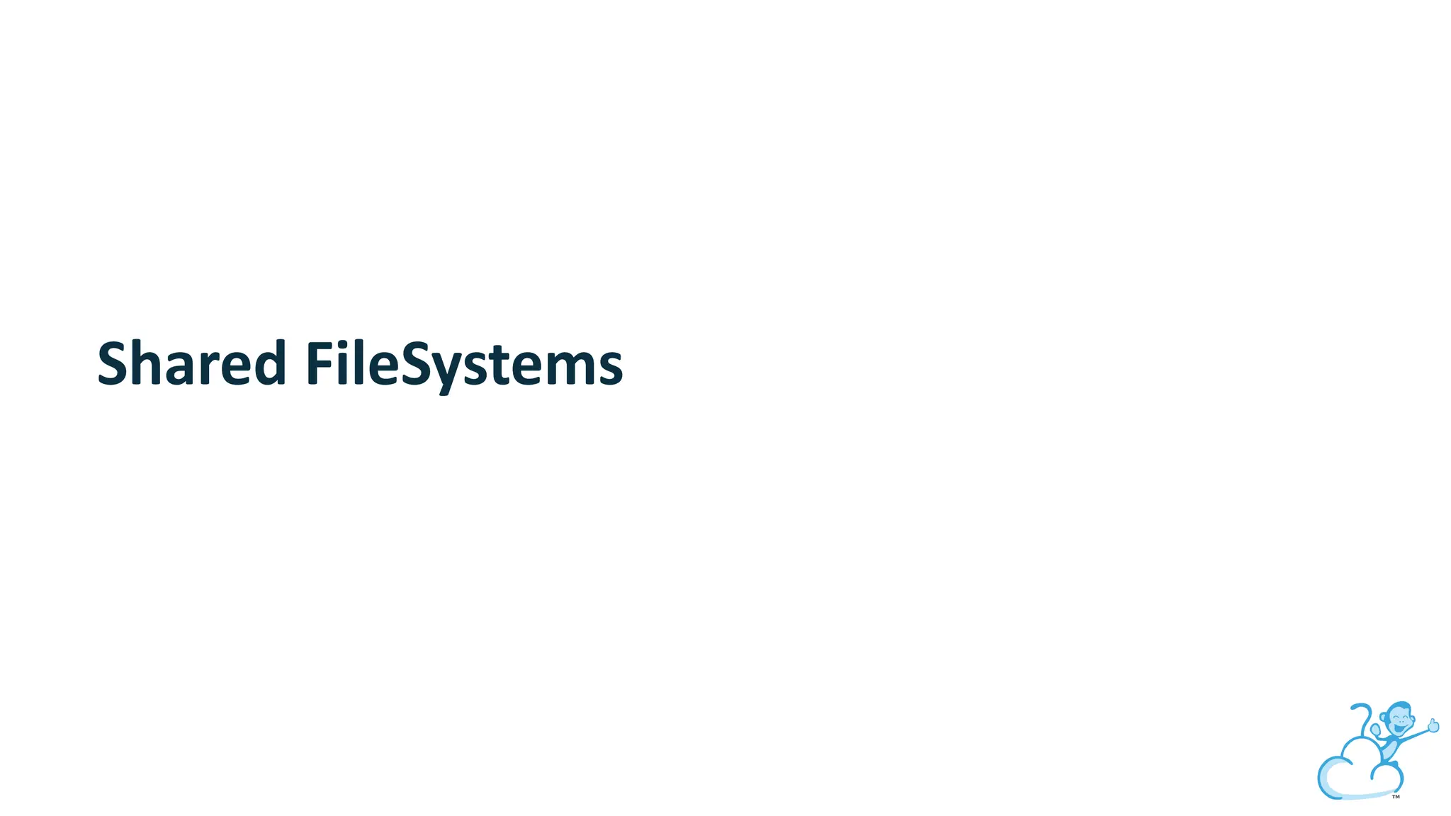 Shared FileSystems
 