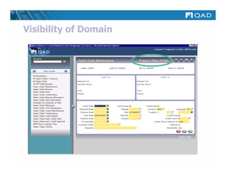 Visibility of Domain
 