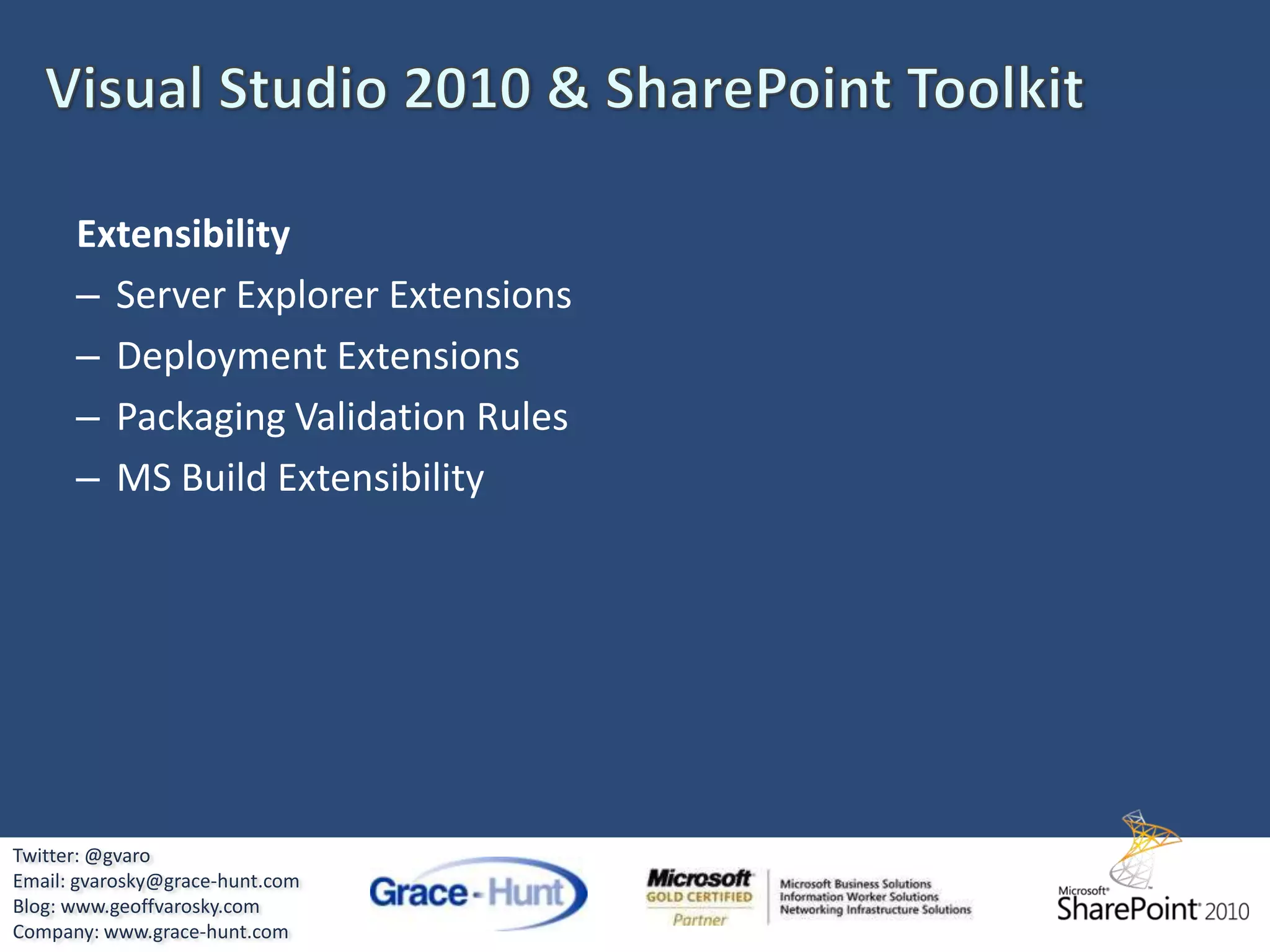“Save Site as Template” Creates WSPTwitter: @gvaroEmail: gvarosky@grace-hunt.comBlog: www.geoffvarosky.comCompany: www.grace-hunt.com