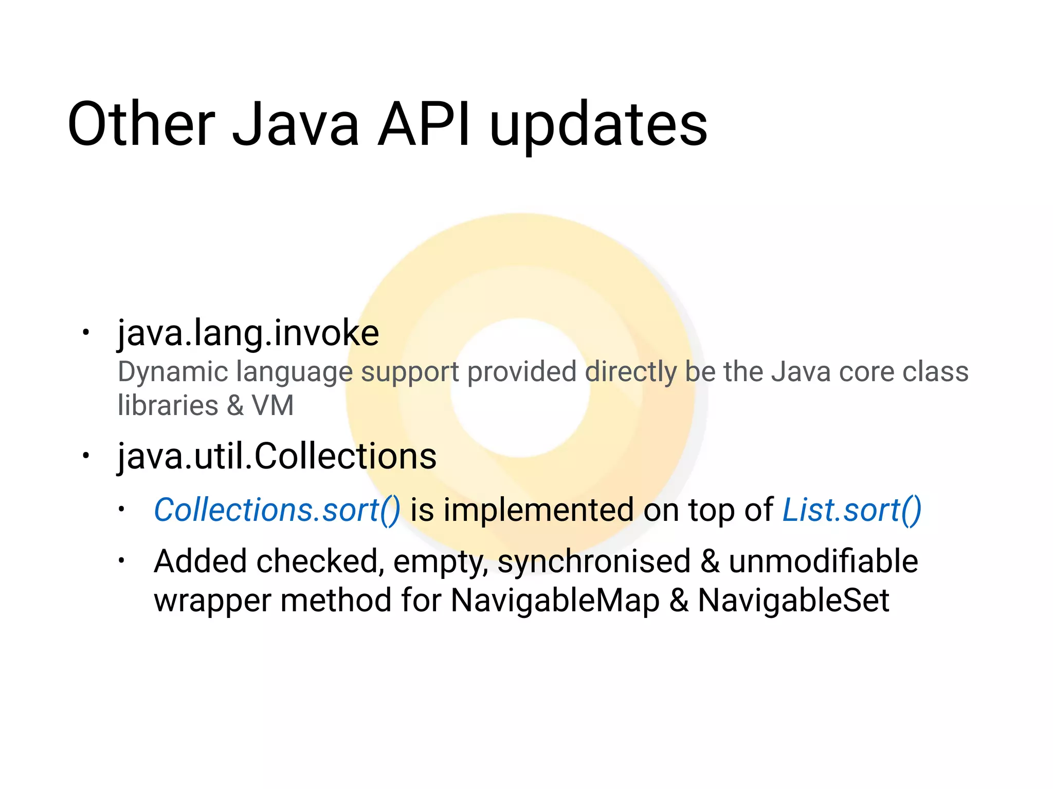 JobScheduler
• Network conditions
• Charging state
• Idle state
• Time of execution
• Period
• Deadline
• Latency
• Can be persisted across device reboots
• Can be triggered based on Content provider changes
• Work with Doze & App Standby restrictions
 