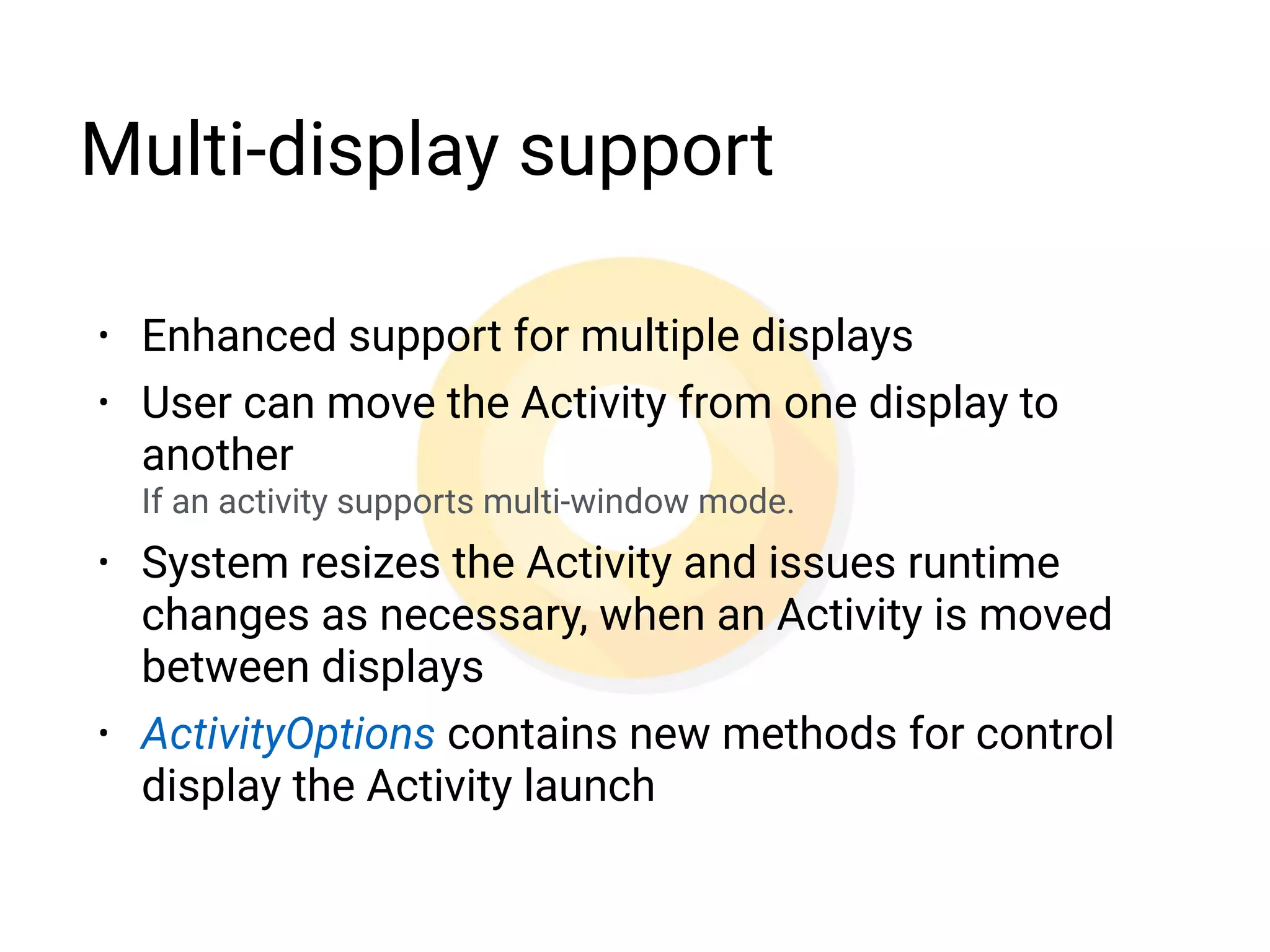 Adaptive icons
 