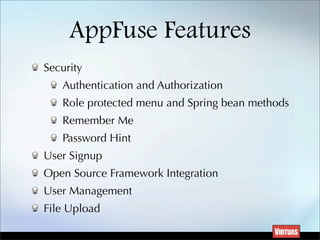 What's New in AppFuse 2.0