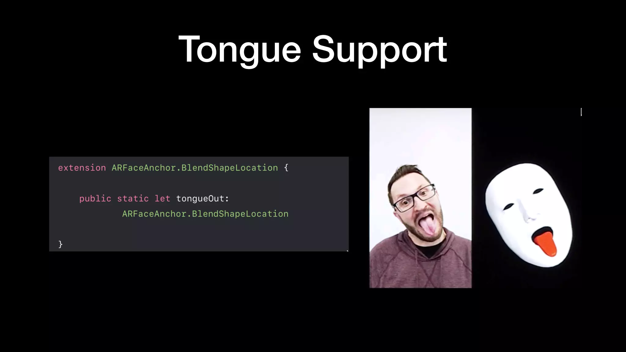 Tongue Support
 