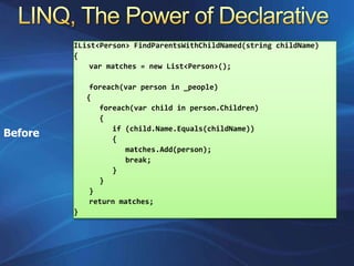 Whats New In C Sharp 4 And Vb 10 | PPTX | Programming Languages | Computing