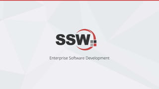 Enterprise Software Development
 