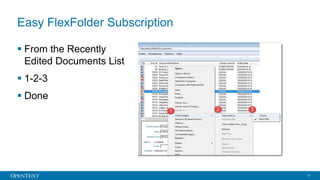 Opentext Edocs Management System What’s New in OpenText™ eDOCS 16.1? | PPTX