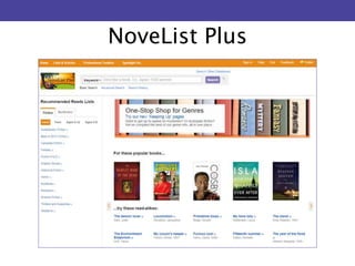 NoveList Plus 
 