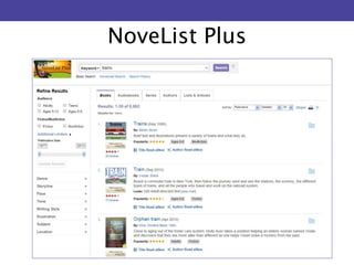 NoveList Plus 
 