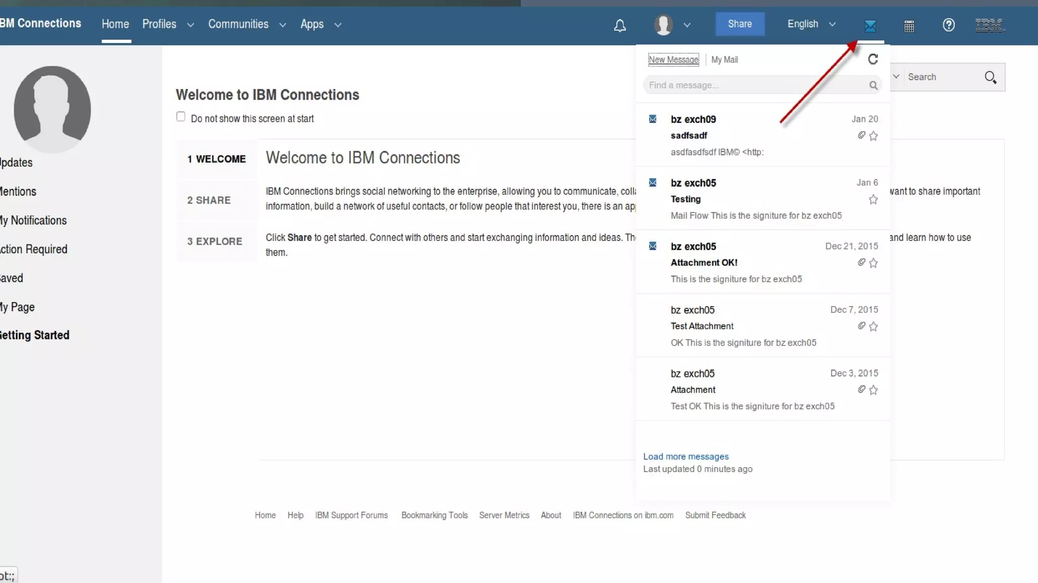 ​​
​
• Next release of lightweight social mail tool
• Provides simple, elegant web mail and
calendar experience while remaining in
Connections
• Quickly, easily triage and manage incoming
mail without leaving my social context
• Make informed decisions in real-time with a
social approach that brings information and
expertise into easy and immediate reach
• Maintains IBM Connections Mail
functionality for all customers upgrading to
Connections 5.5
​
• Delivered as a plug-in to on-premises IBM
Connections 5.5
​
IBM Notes and Domino
2015(ish)
​
Connections Mail 1.7
 