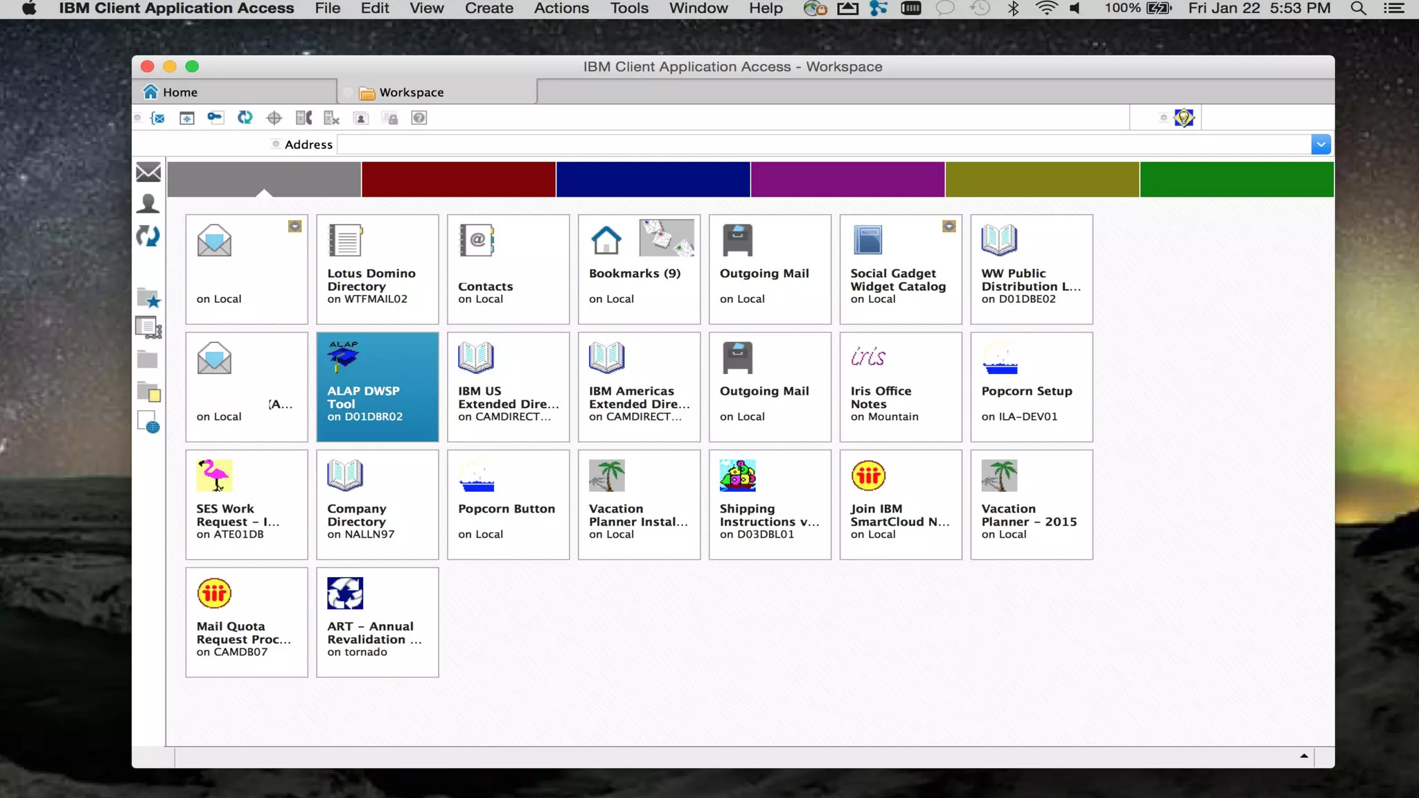 ​​
​
IBM Notes and Domino 2015
​
On Premises IBM Client Access Application
• Offers a simple, quicker installation
and setup at less than 80 MB.
• Provides additional enhancements to
those availability in NBP including:
• Support for Mac 64 bit
• Support for Formwave/Lotuscript
button in mail
​
​
• Can be downloaded from IBM® Software
• Download Center/Passport Advantage
​
​
​
​
 